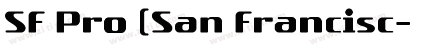 SF Pro (San Francisc字体转换